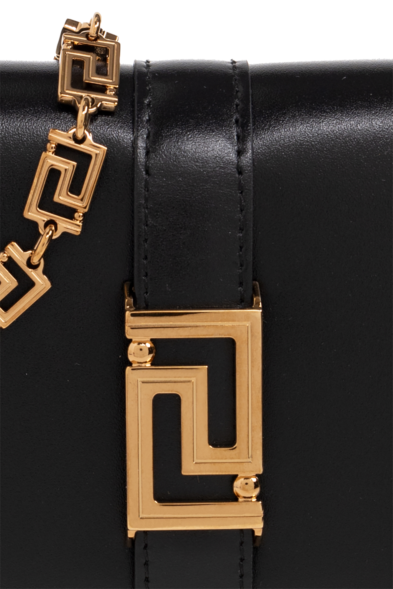 ショルダーバッグ・ポシェット Versace Borsa Mini Greca Goddess Black 'Greca Goddess Mini' shoulder bag Versace - Vitkac Italy
